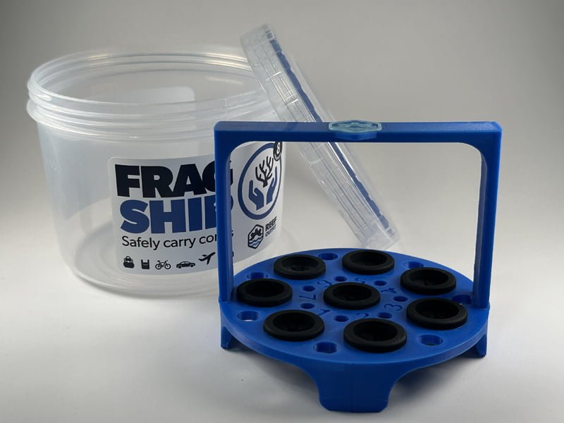 Coral Frag Transportation Container
