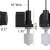 Float With Dimensions Magnetic Float Switch